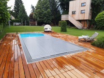 Underfloor pool cover 8x4m