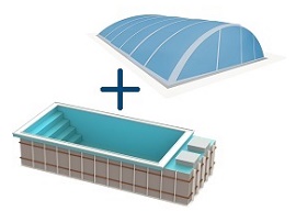 Pool set 7x3,5