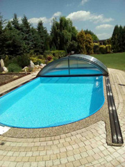 Pool roofing