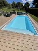 Pool roofing